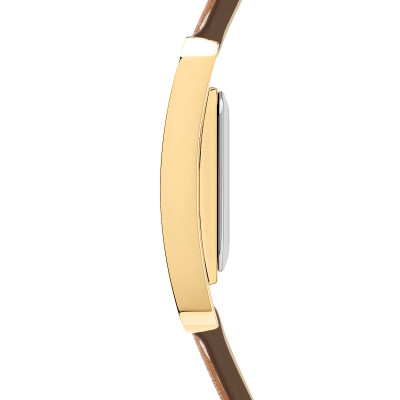 Vue profil de la montre Montre Herbelin Ve Avenue – Quartz – PVD Or Rose & Brun