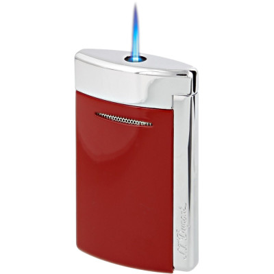 DUPONT NOUVEAU BRIQUET MINIJET ROUGE BRILLANT