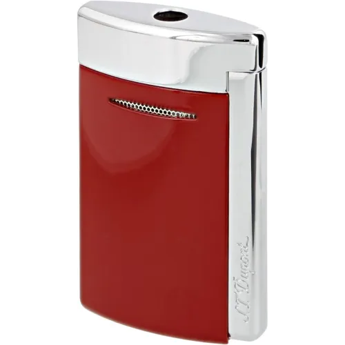 DUPONT NOUVEAU BRIQUET MINIJET ROUGE BRILLANT