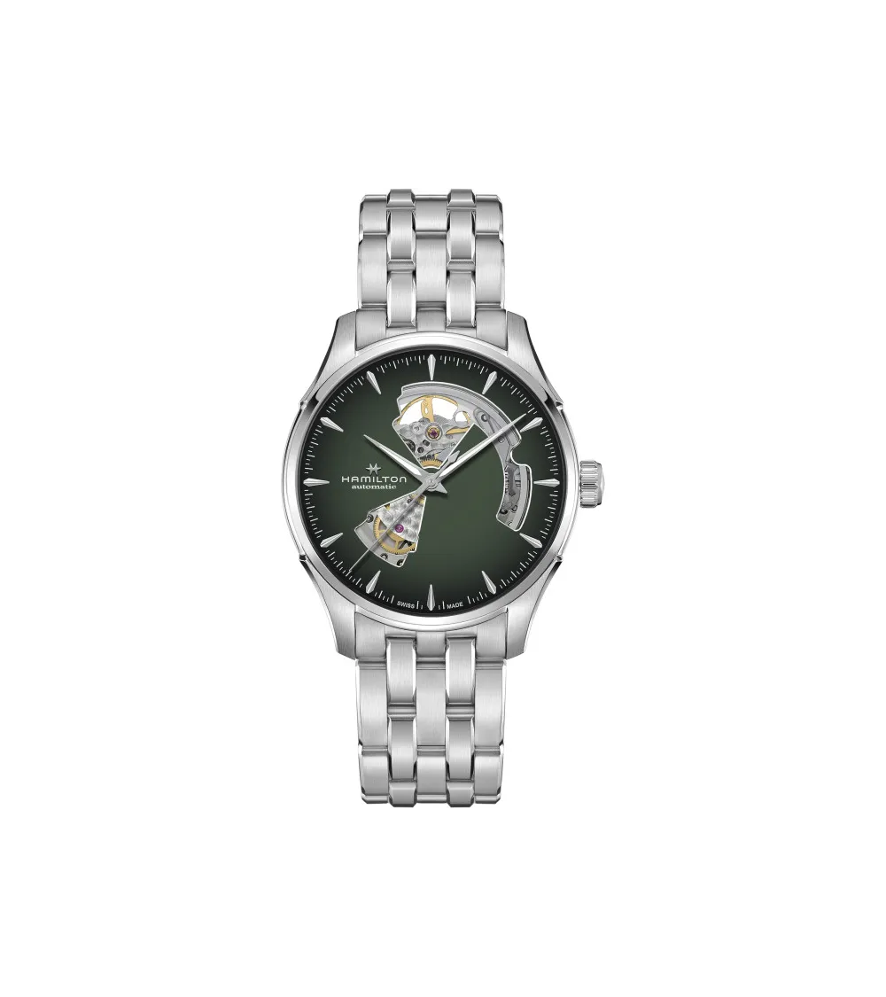 HAMILTON JAZZMASTER CADRAN VERT AUTOMATIQUE 40 MM