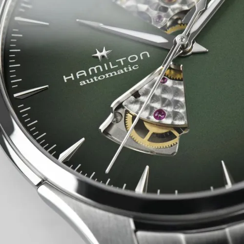 HAMILTON JAZZMASTER CADRAN VERT AUTOMATIQUE 40 MM