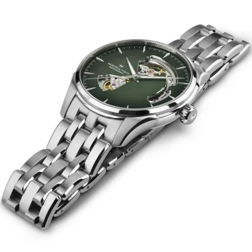 HAMILTON JAZZMASTER CADRAN VERT AUTOMATIQUE 40 MM