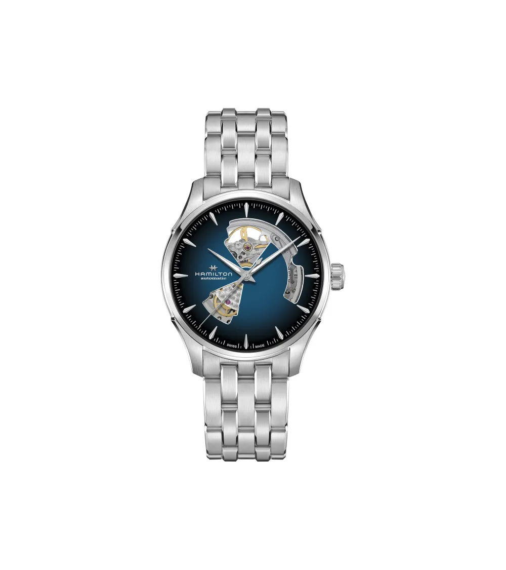 HAMILTON JAZZMASTER CADRAN BLEU  AUTOMATIQUE 40 MM