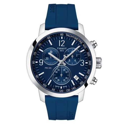 TISSOT PRC 200 CHRONO QUARTZ CADRAN BLEU