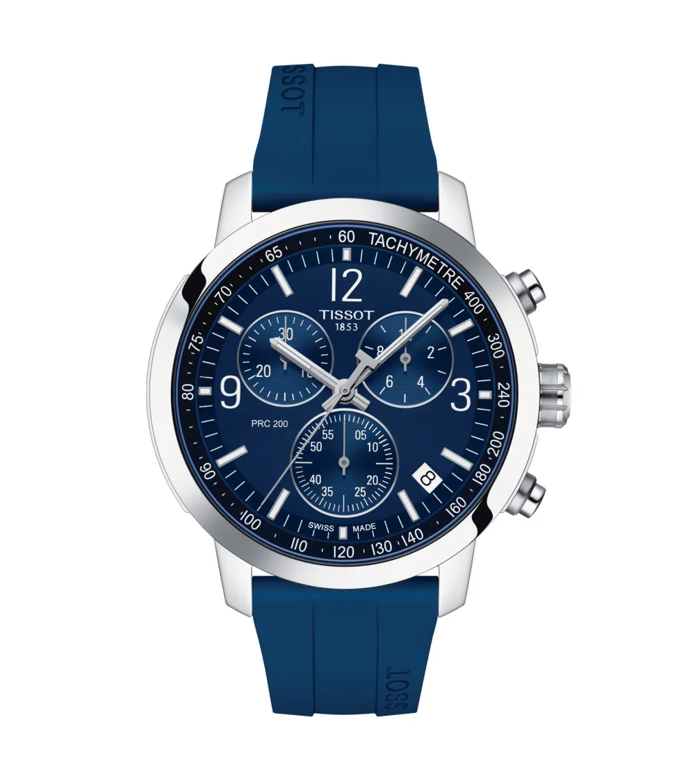 TISSOT PRC 200 CHRONO QUARTZ CADRAN BLEU