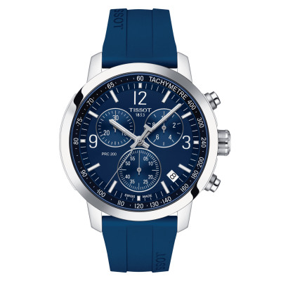 TISSOT PRC 200 CHRONO QUARTZ CADRAN BLEU
