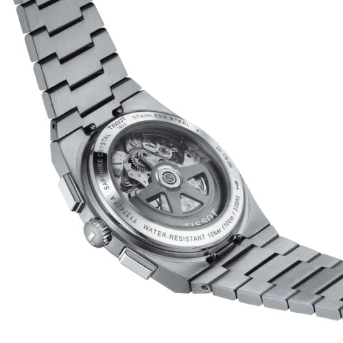 TISSOT PRX AUTOMATIQUE CHRONOGRAPHE BLANC
