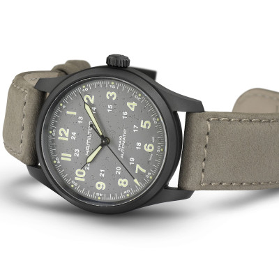 HAMILTON KHAKI FIELD 38 MM TITANIUM