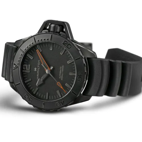 HAMILTON KHAKI NAY FROGMAN AUTO 46 MM