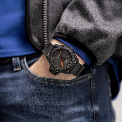 HAMILTON KHAKI NAY FROGMAN AUTO 46 MM