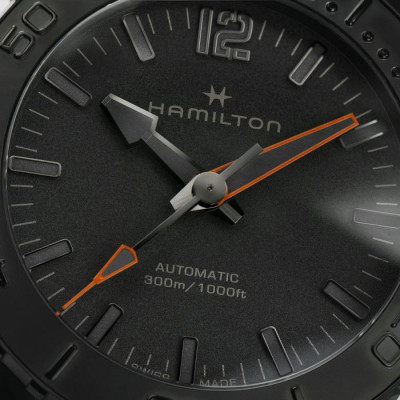 HAMILTON KHAKI NAY FROGMAN AUTO 46 MM