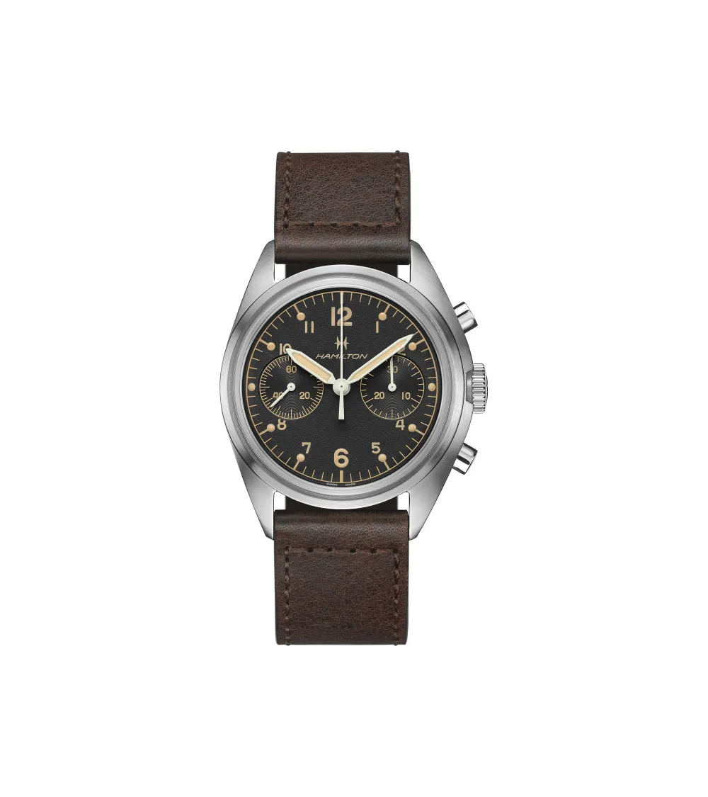 HAMILTON KHAKI AVIATION PIONNER MECHANICAL CHRONO
