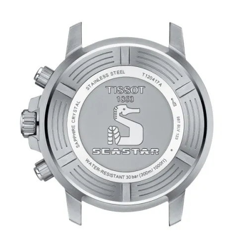 TISSOT SEASTAR 1000 QUARTZ CHRONOGRAPHE MAILLE MILANAISE