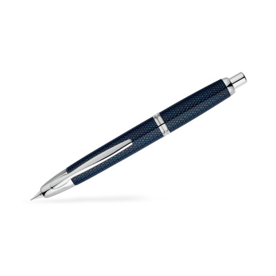PILOT PLUME OR 18 K CAPLESS GRAPHITE BLEU RHODIÉS