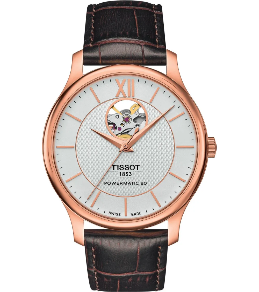 TISSOT TRADITION POWERMATIC 80 OPEN HEART