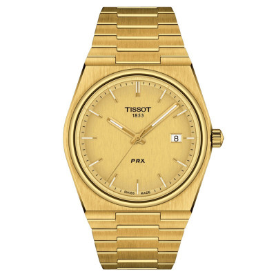 TISSOT PRX QUARTZ PVD OR JAUNE