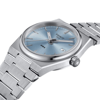 TISSOT PRX BLEU CLAIR  35 mm