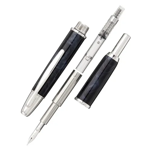 PILOT PLUME OR 18 K CAPLESS SE NOIR