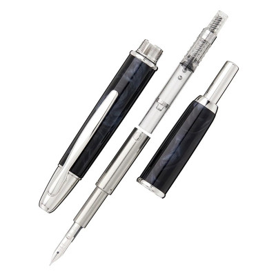 PILOT PLUME OR 18 K CAPLESS SE NOIR
