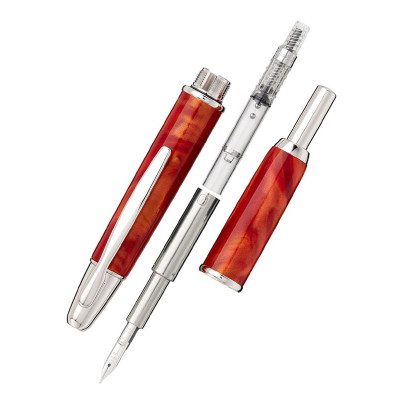 PILOT PLUME OR 18 K CAPLESS SE ORANGE