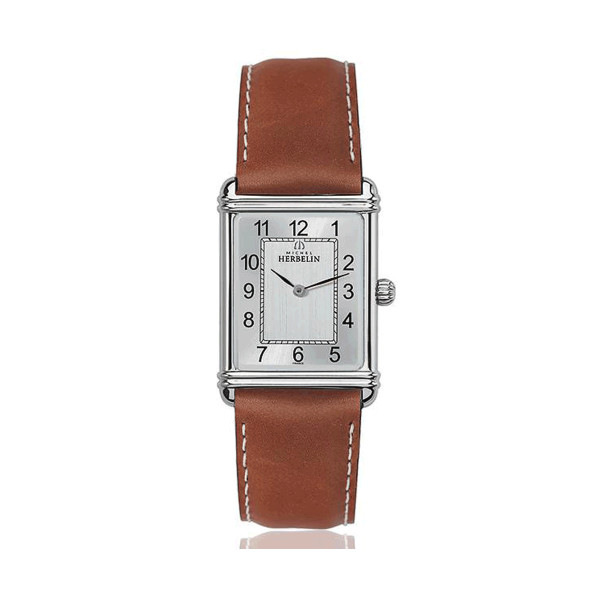 Superbe Montre Bracelet Art Déco Pour Homme - Mécanique Manuelle, Boîtier Acier Chromé, état Exceptionnel