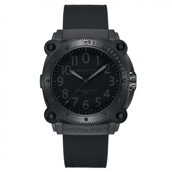 HAMILTON NAVY KHAKI BELOWZERO AUTO TIITANIUM