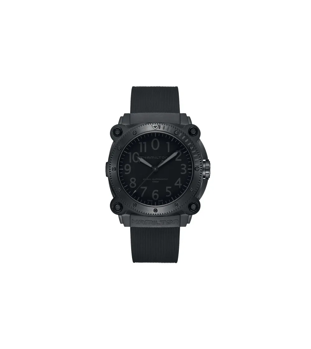 HAMILTON NAVY KHAKI BELOWZERO AUTO TIITANIUM