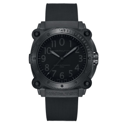 HAMILTON NAVY KHAKI BELOWZERO AUTO TIITANIUM
