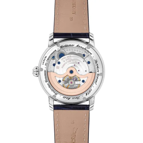 Photo montrant l'intégralité de la Montre Frédérique Constant Manufacture Classic Worldtimer 42 mm