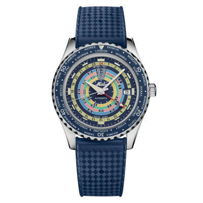 MIDO OCEAN STAR DECOMPRESSION WORLDTIMER