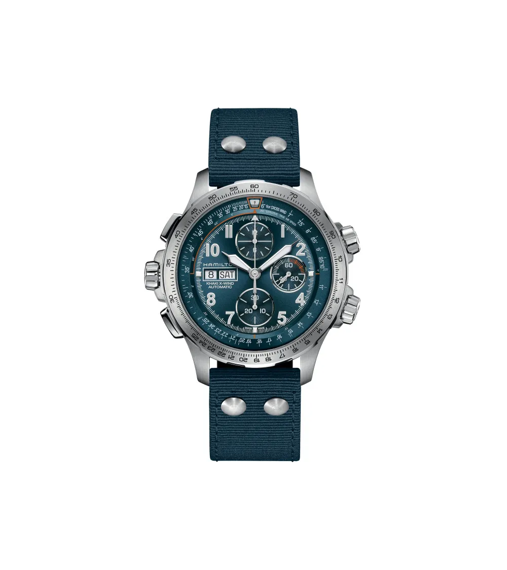 HAMILTON KHAKI X-WIND 44 mm chrono automatique