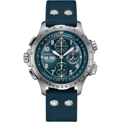 HAMILTON KHAKI X-WIND 44 mm chrono automatique