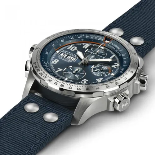HAMILTON KHAKI X-WIND 44 mm chrono automatique
