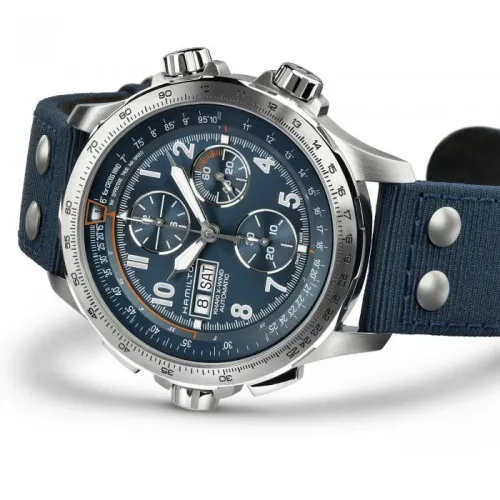 HAMILTON KHAKI X-WIND 44 mm chrono automatique