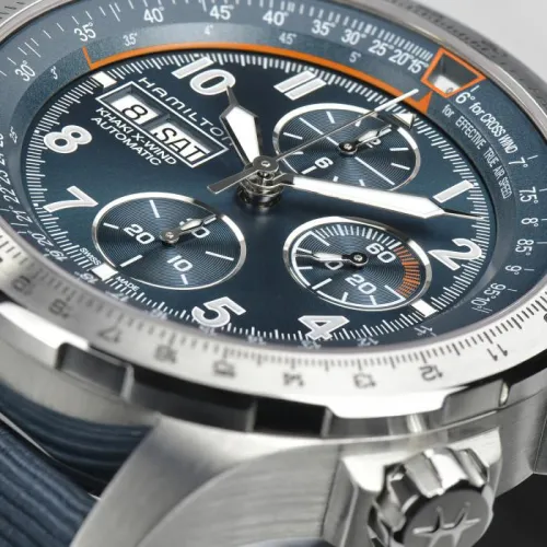 HAMILTON KHAKI X-WIND 44 mm chrono automatique