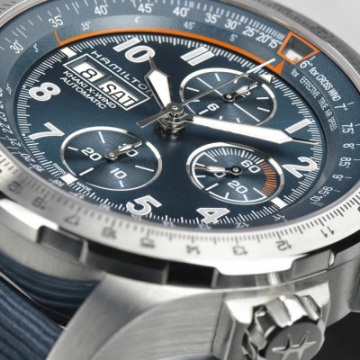 HAMILTON KHAKI X-WIND 44 mm chrono automatique