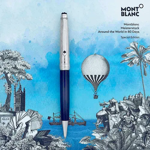 MONTBLANC l’article Rollerball Meisterstück Around the World in 80 Days Doué Classique