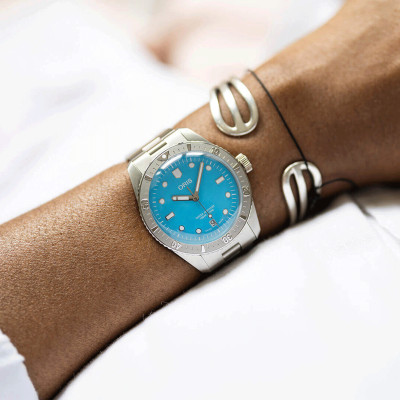 ORIS DIVERS SIXTY-FIVE BLEU 38 MM AUTOMATIQUE