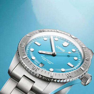 ORIS DIVERS SIXTY-FIVE BLEU 38 MM AUTOMATIQUE