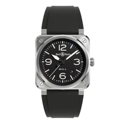 BELL&ROSS NEW BR 03 BLACK STEEL 41 MM