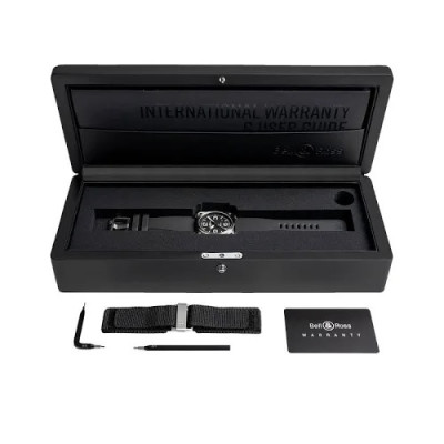BELL&ROSS NEW BR 03 BLACK STEEL 41 MM