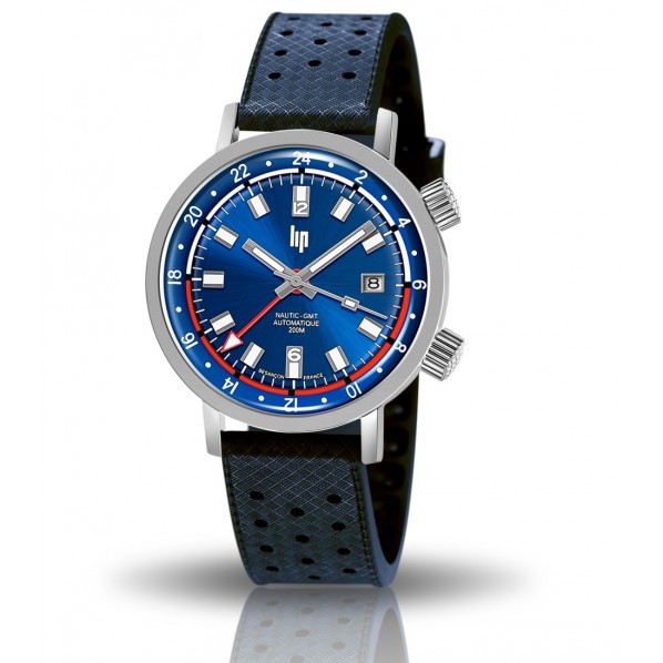 LIP NAUTIC GMT AUTOMATIQUE 41MM ETANCHE 200M