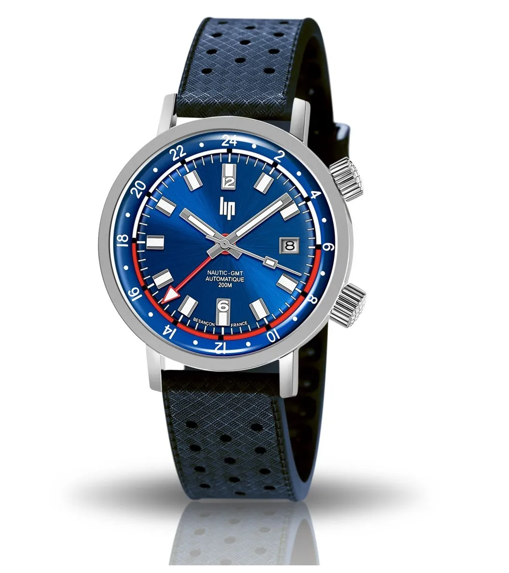LIP NAUTIC GMT AUTOMATIQUE 41MM ETANCHE 200M