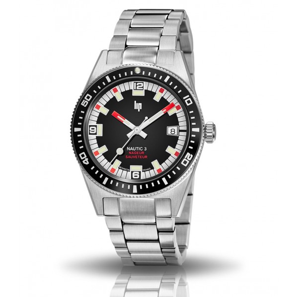 LIP NAUTIC 3 NAGEUR SAUVETEUR 39MM AUTOMATIQUE