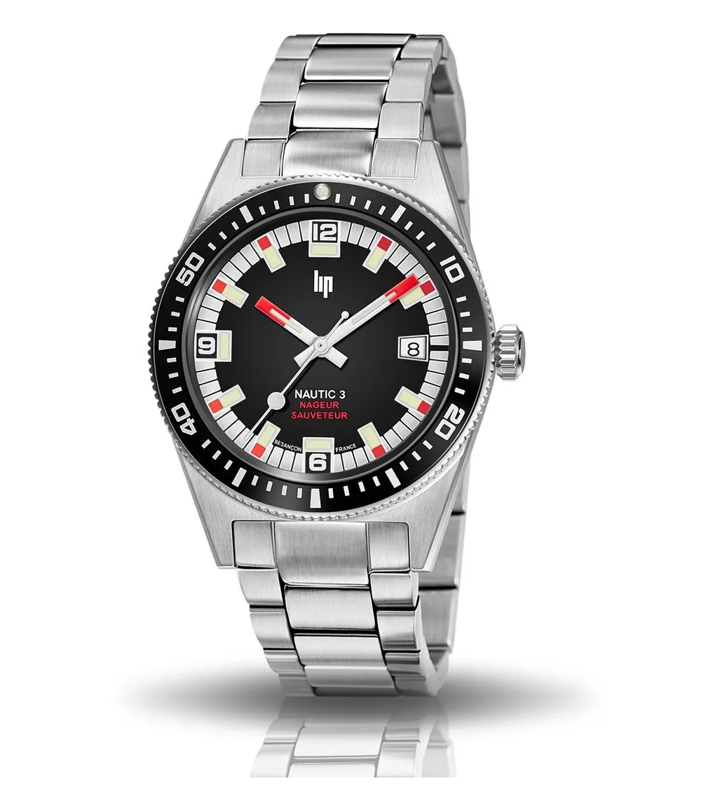 LIP NAUTIC 3 NAGEUR SAUVETEUR 39MM AUTOMATIQUE