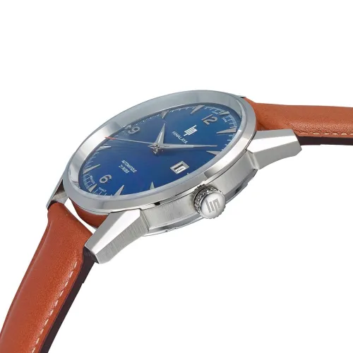 LIP HIMALAYA 40 MM AUTOMATIQUE BLEU