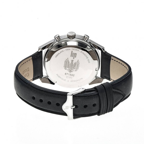 Montre Lip Chronographe Tachymètre Homme - Mouvement Quartz - Bracelet Acier - Modèle P2338 D'occasion
