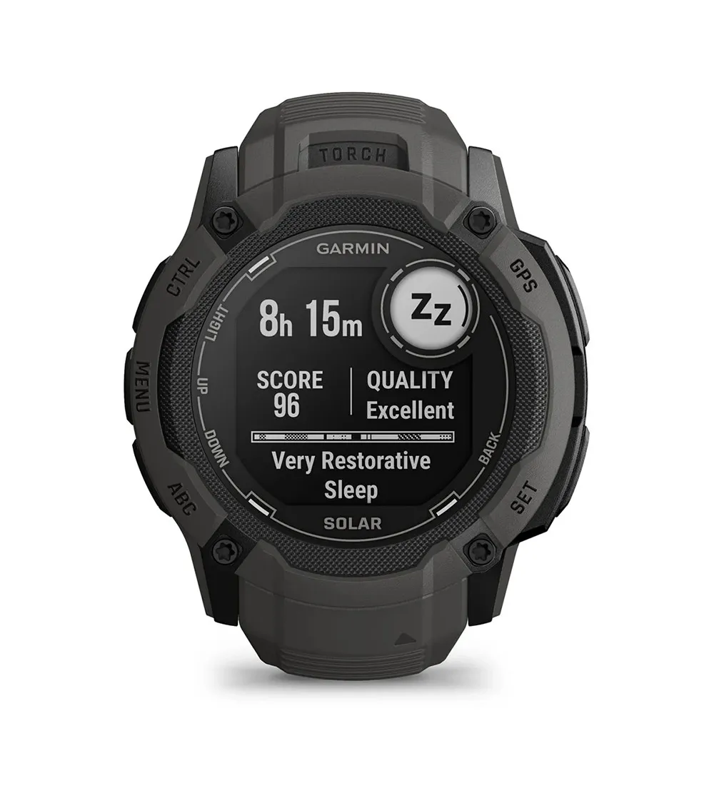 GARMIN INSTINCT 2X SOLAR GRAPHITE 50 MM