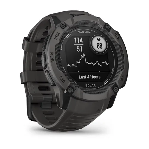 GARMIN INSTINCT 2X SOLAR GRAPHITE 50 MM