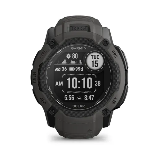 GARMIN INSTINCT 2X SOLAR GRAPHITE 50 MM